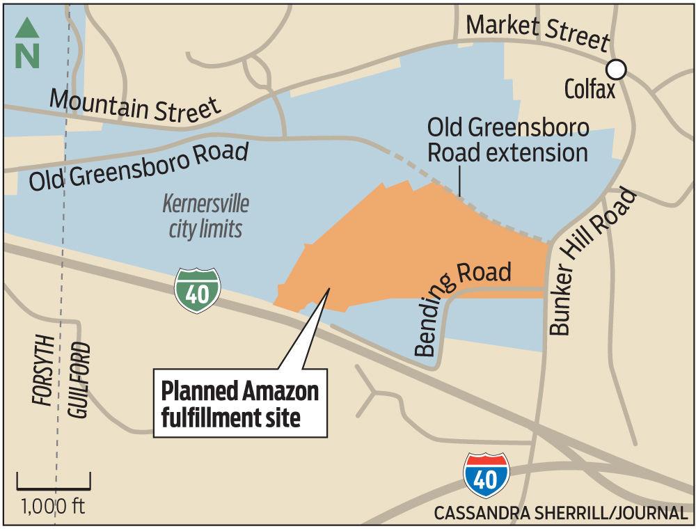 Amazon confirms plans for Kernersville fulfillment center with 1,000