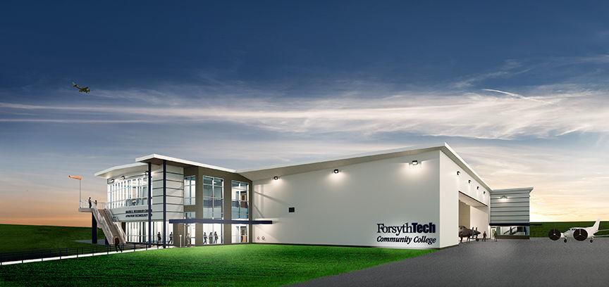 Forsyth Tech breaks ground on new aviation tech lab - NC Carolina Core Forsyth Tech breaks ground on new aviation tech lab - NC Carolina Core