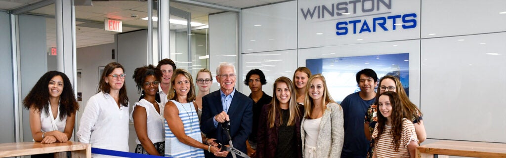 Winston Starts Ribbon Cutting